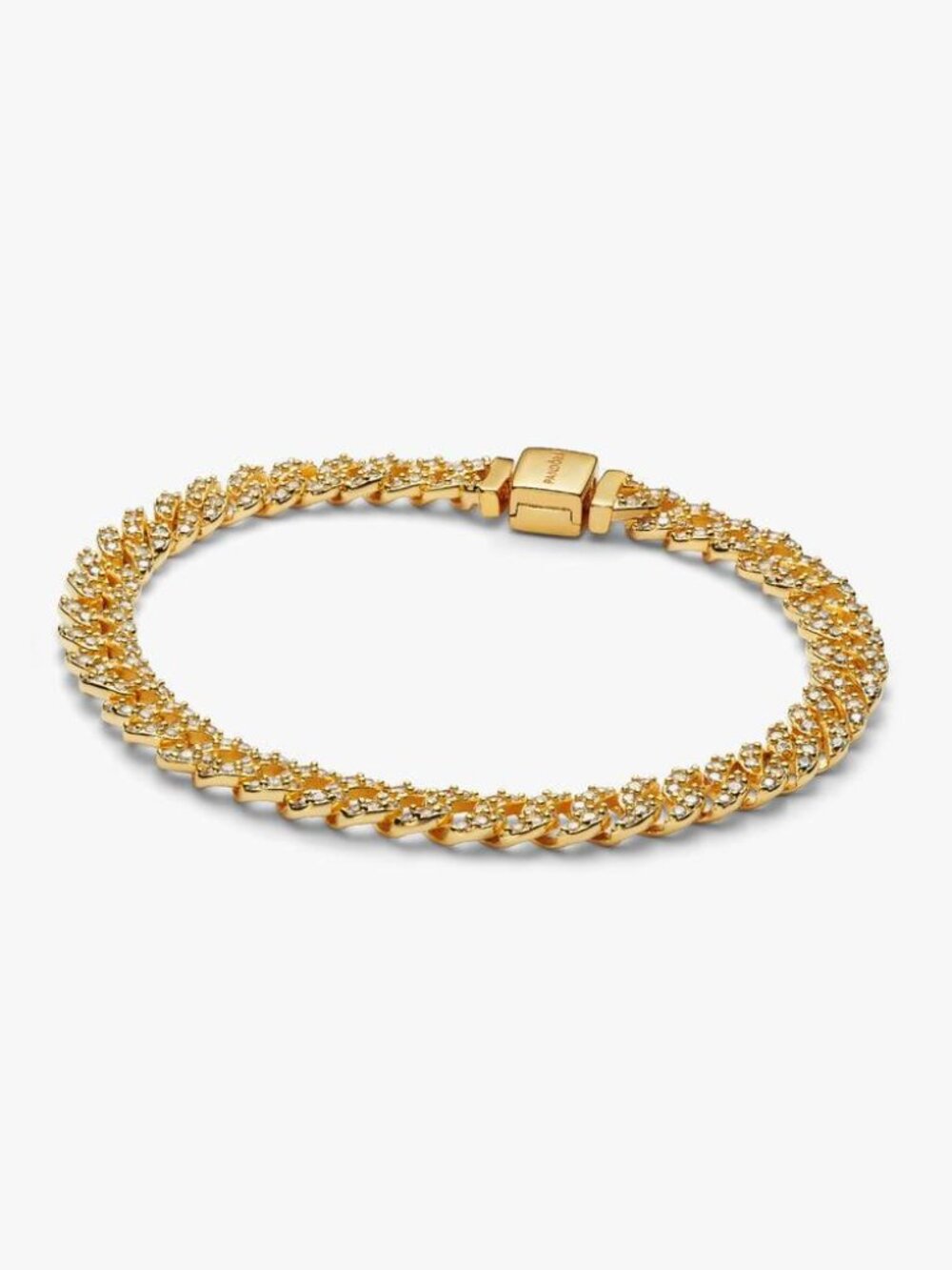 Pandora Pavé Cuban Chain Bracelet